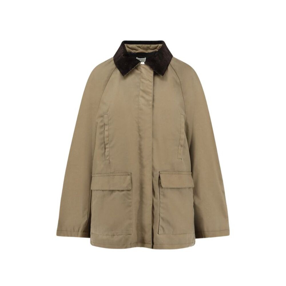Toteme Green Jackets - Oversized Jackets Women
